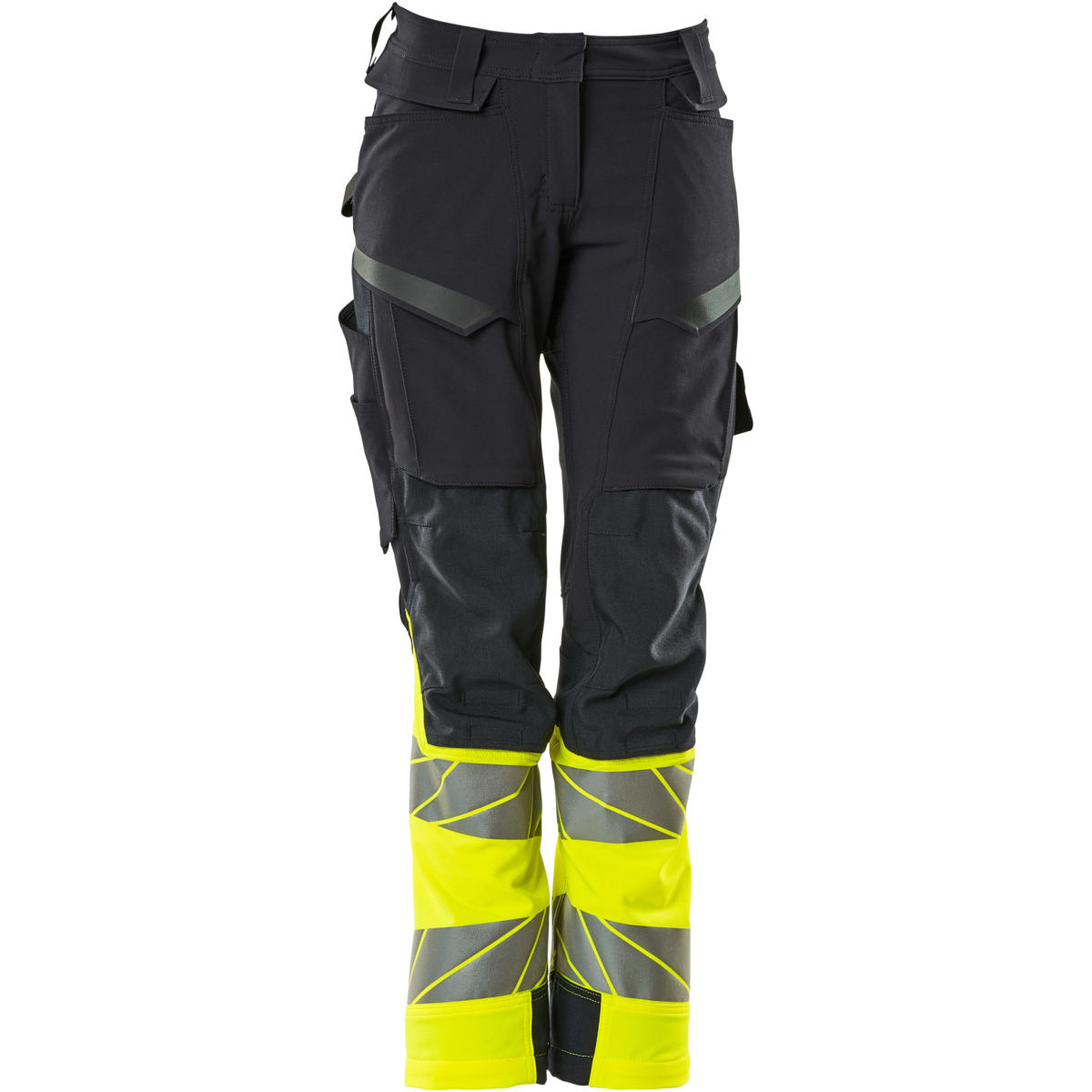 Trousers with kneepad pockets