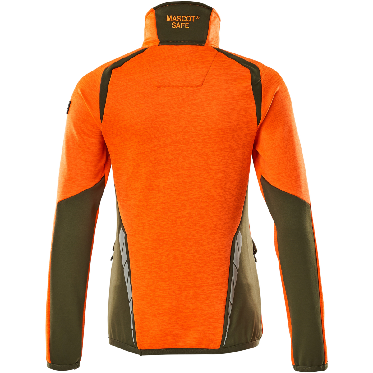 Fleece jumper with half zip