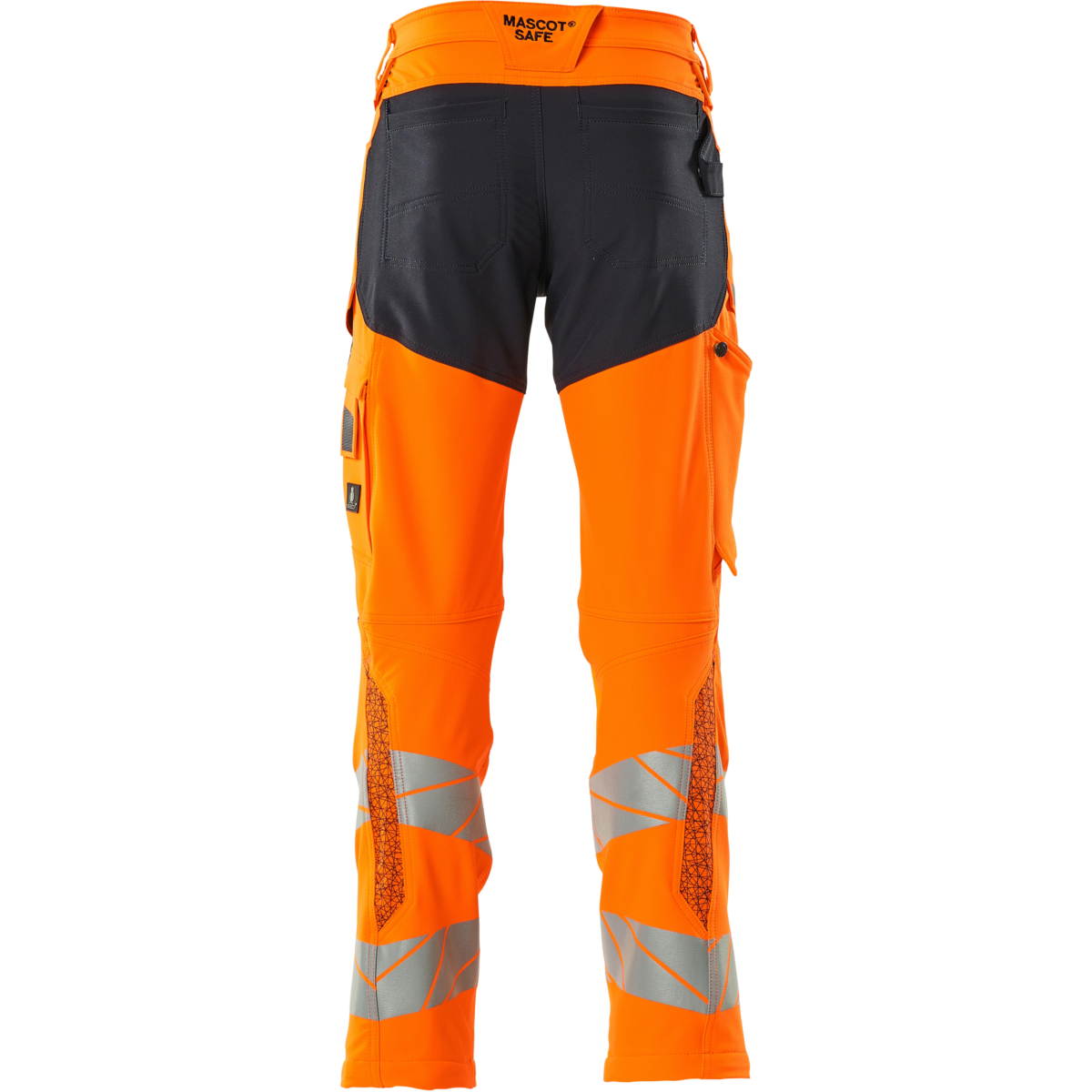 Trousers with kneepad pockets