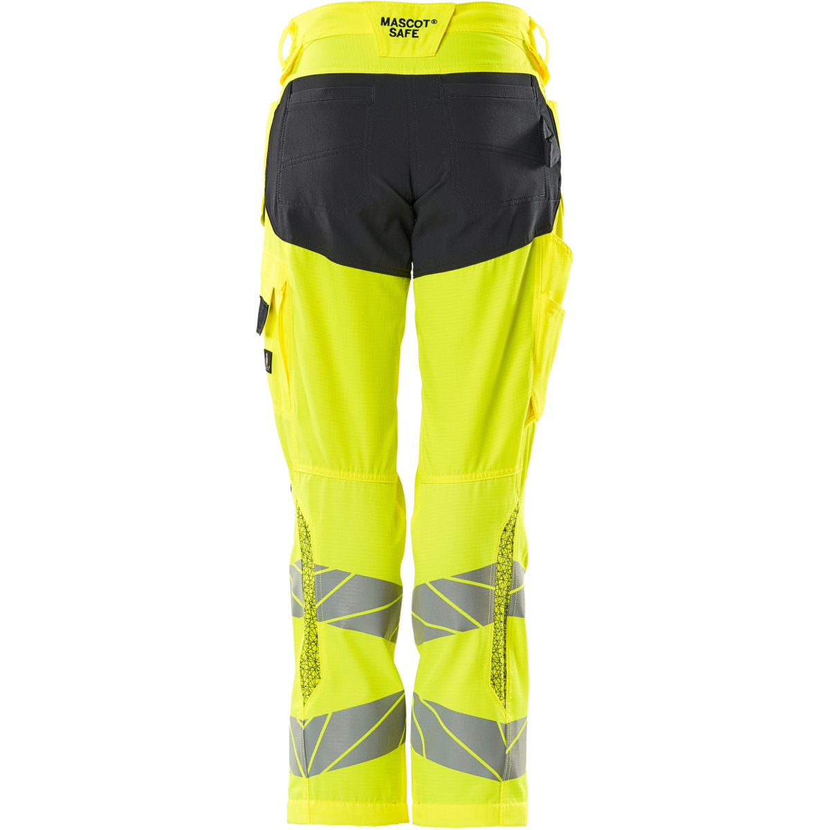 Trousers with kneepad pockets