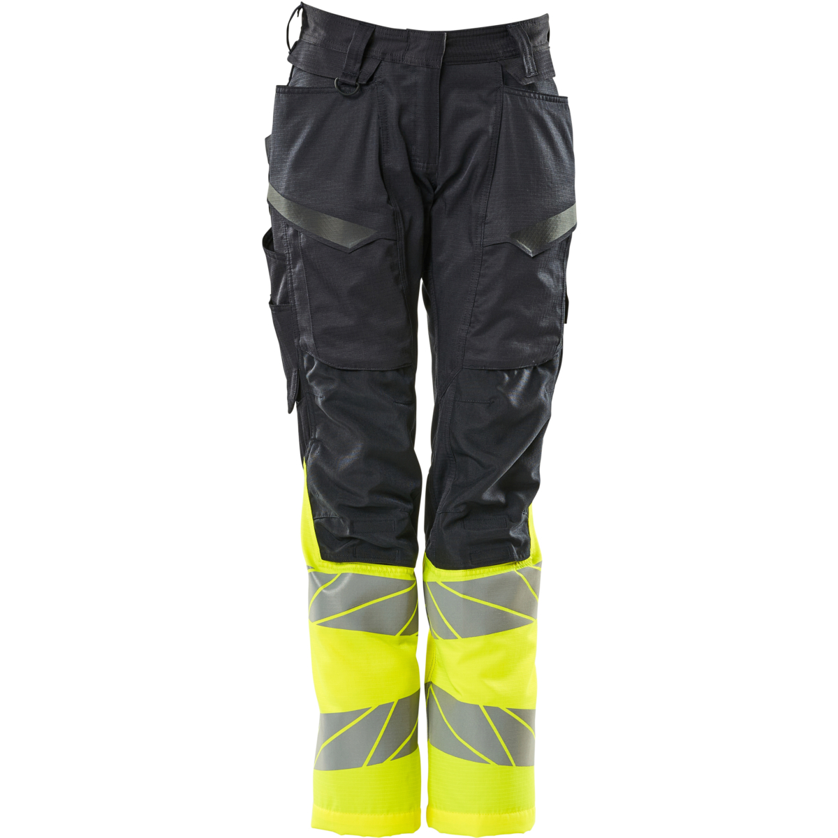 Trousers with kneepad pockets