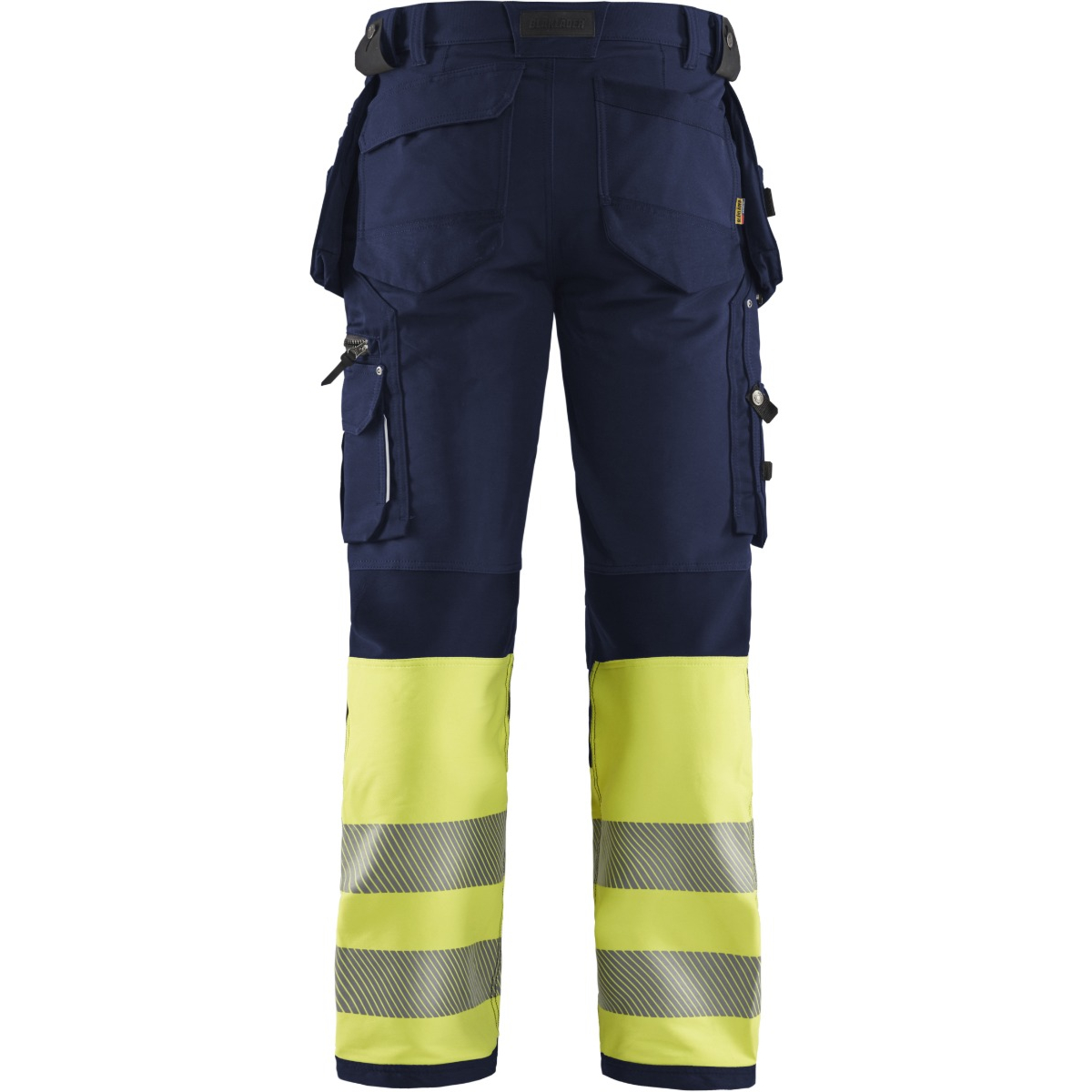 Hi-vis 4-way-stretch trousers