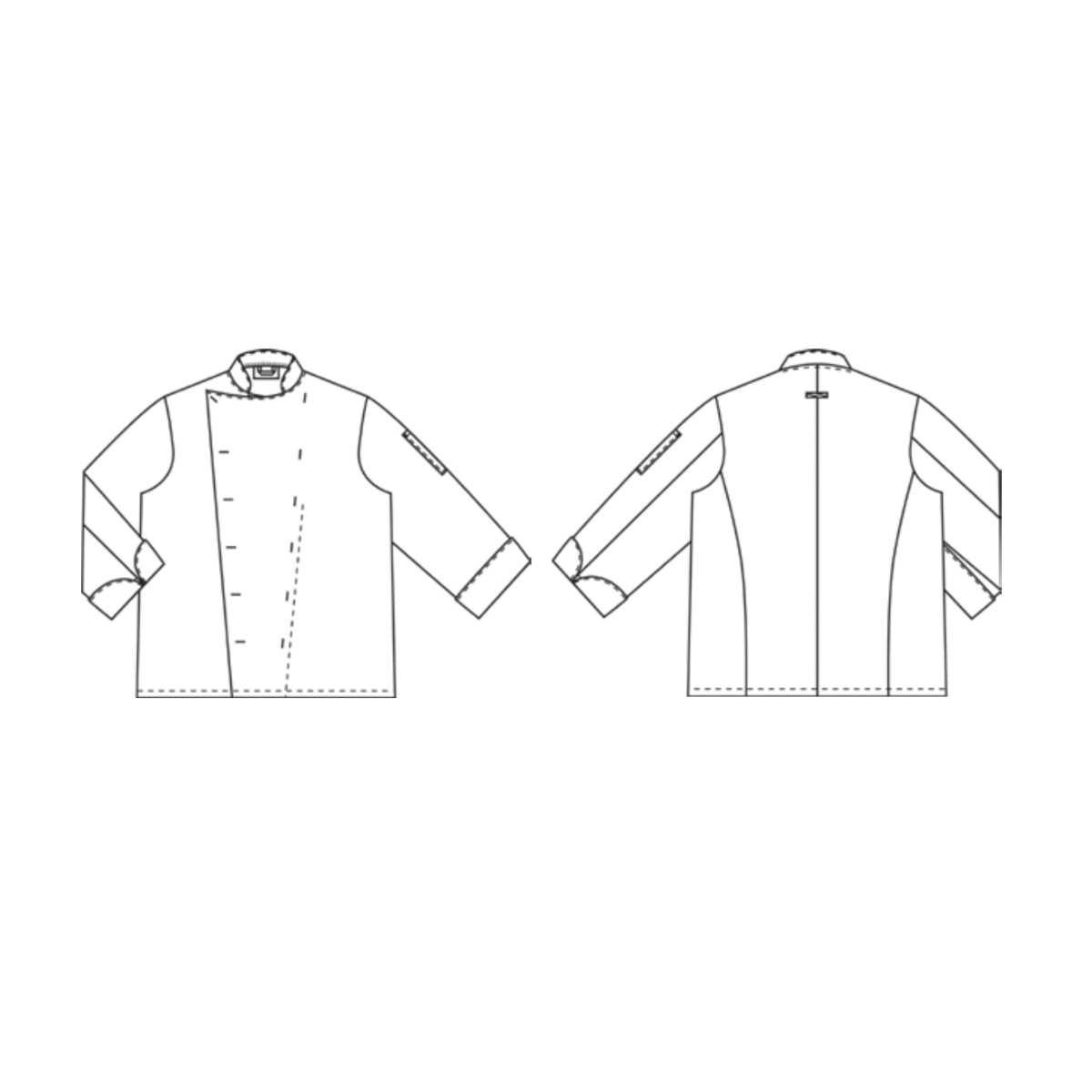 Unisex chef's jacket, Delight