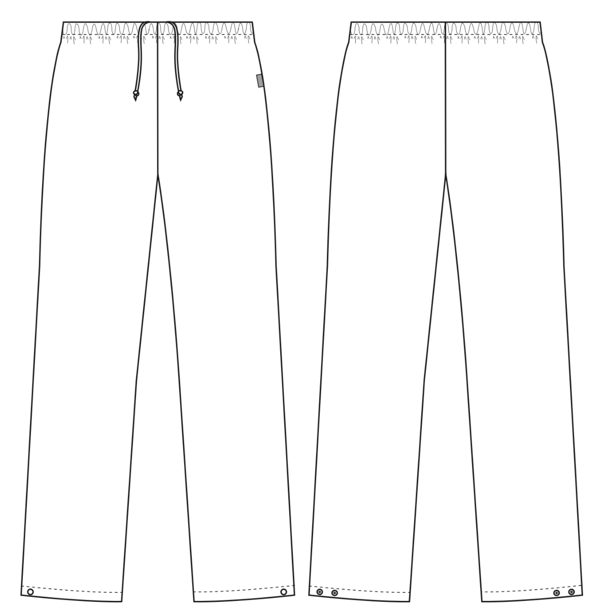 Unisex-trousers, HACCP