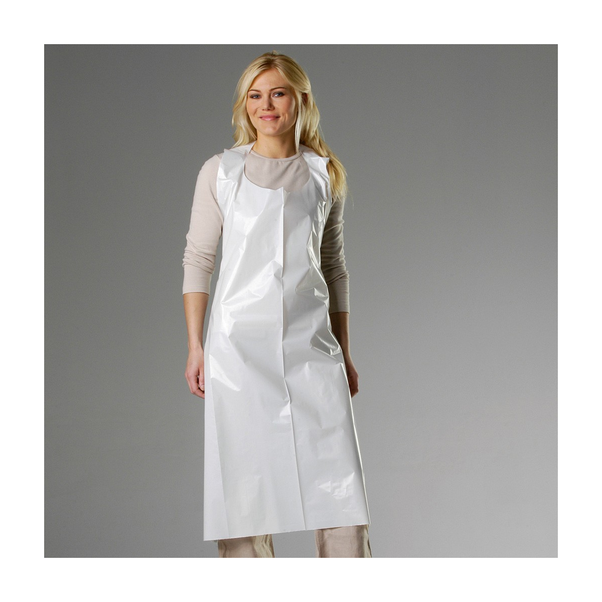 Disposable Aprons LDPE Micron, 250 Pieces