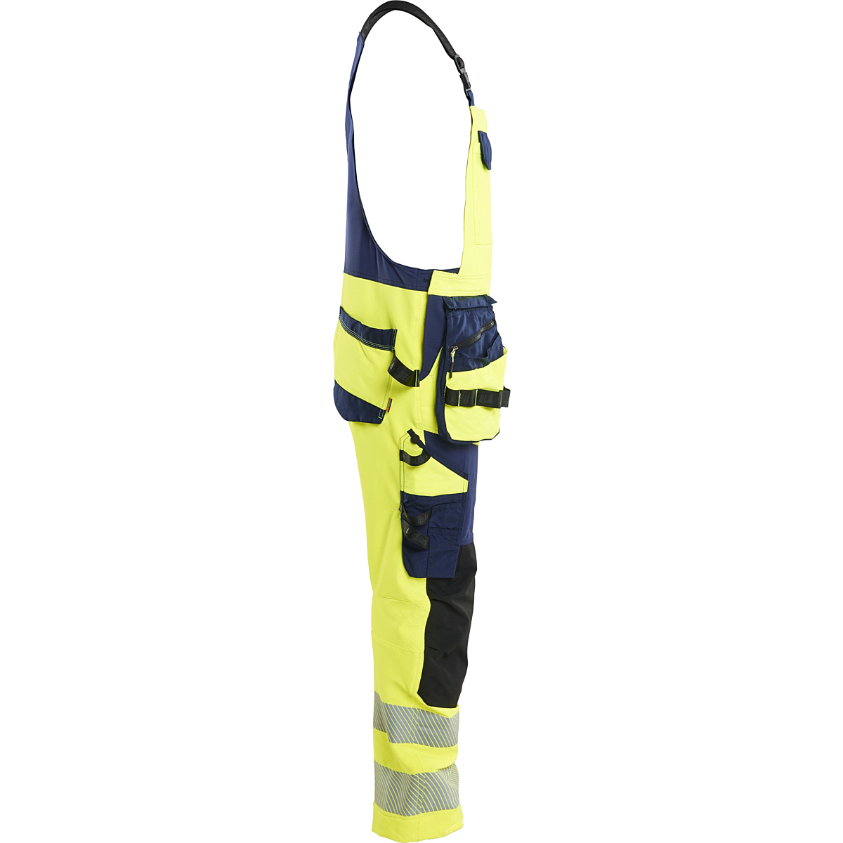 Hi-Vis bib overalls 4-way stretch