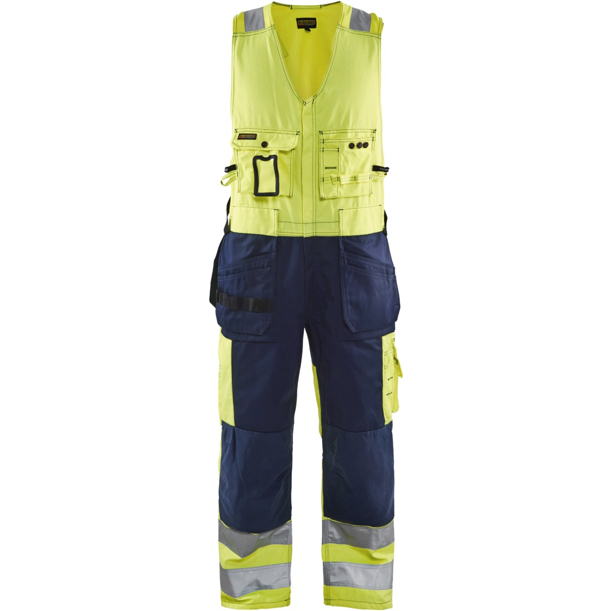 High vis sleeveless overall