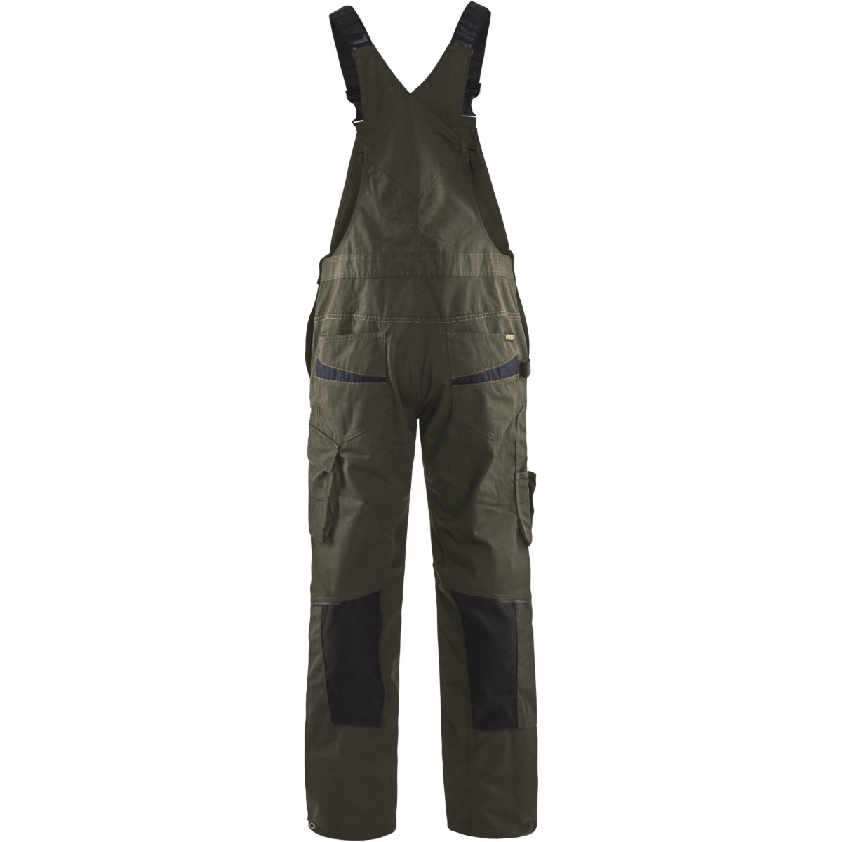 Bib overall with stretch