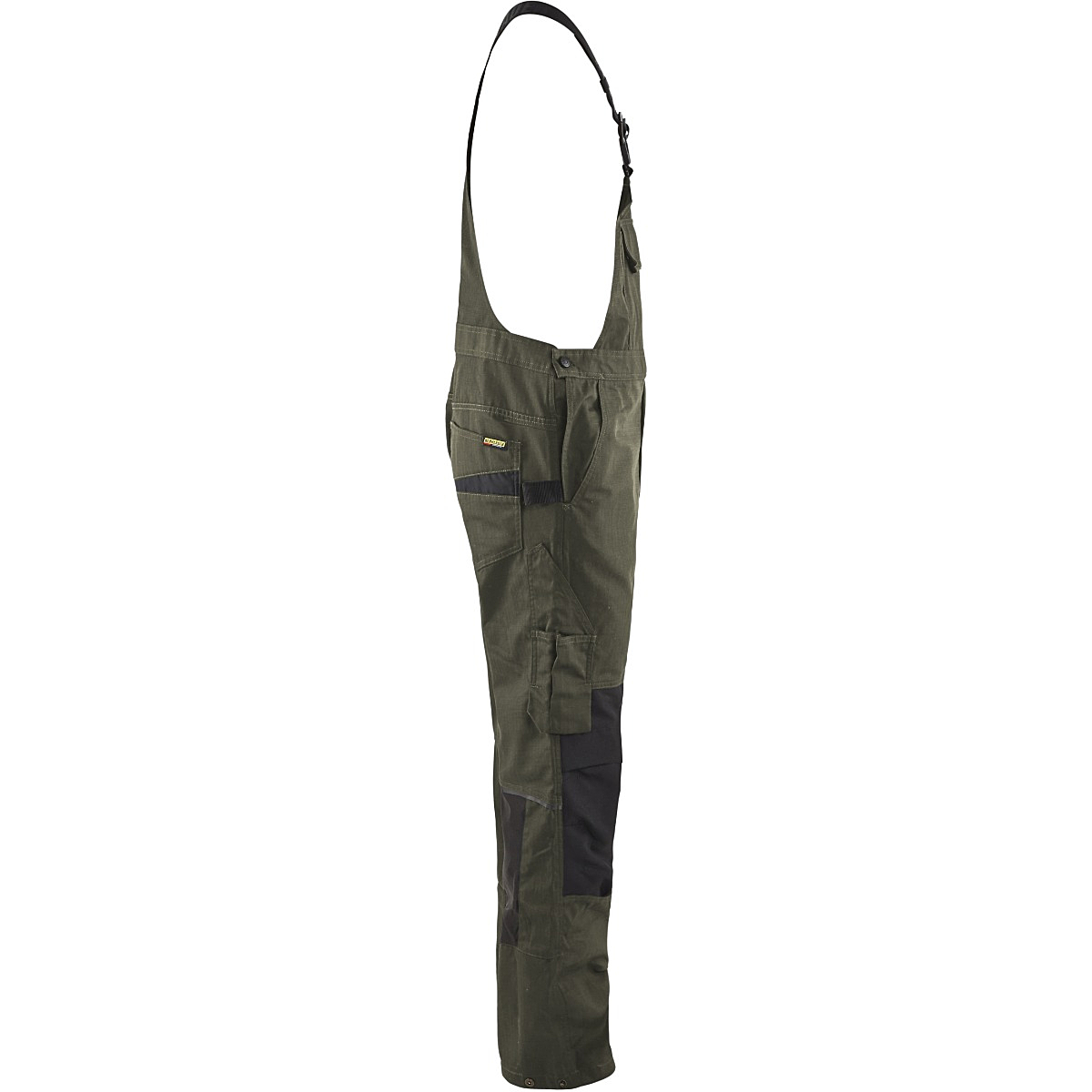 Bib overall with stretch