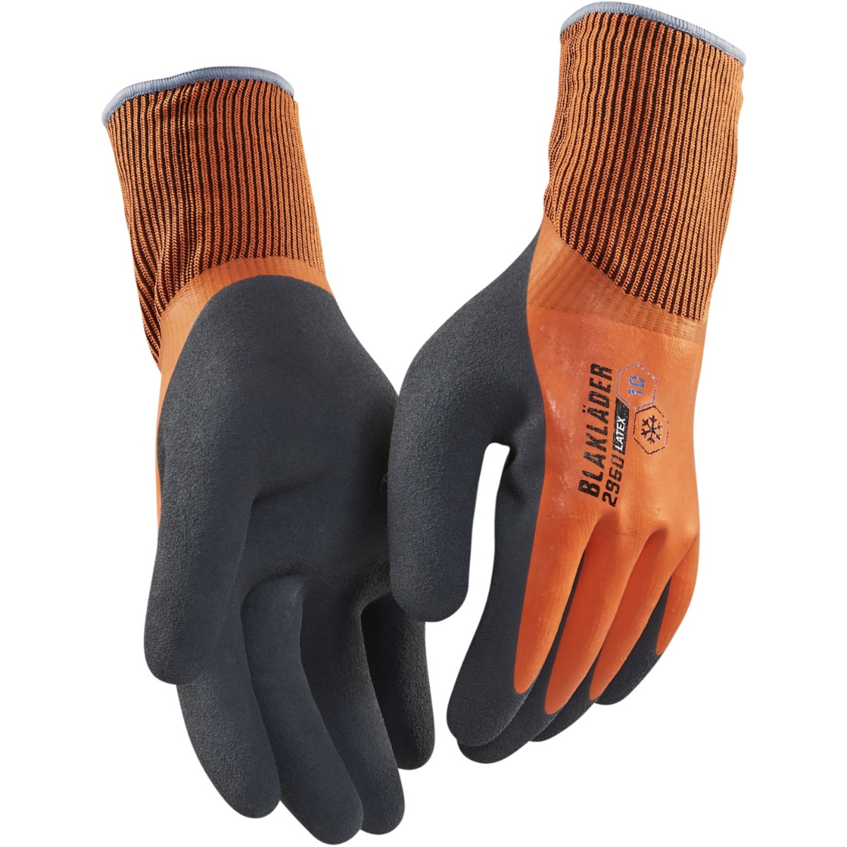 Work glove lined, latex coated, 6 pairs