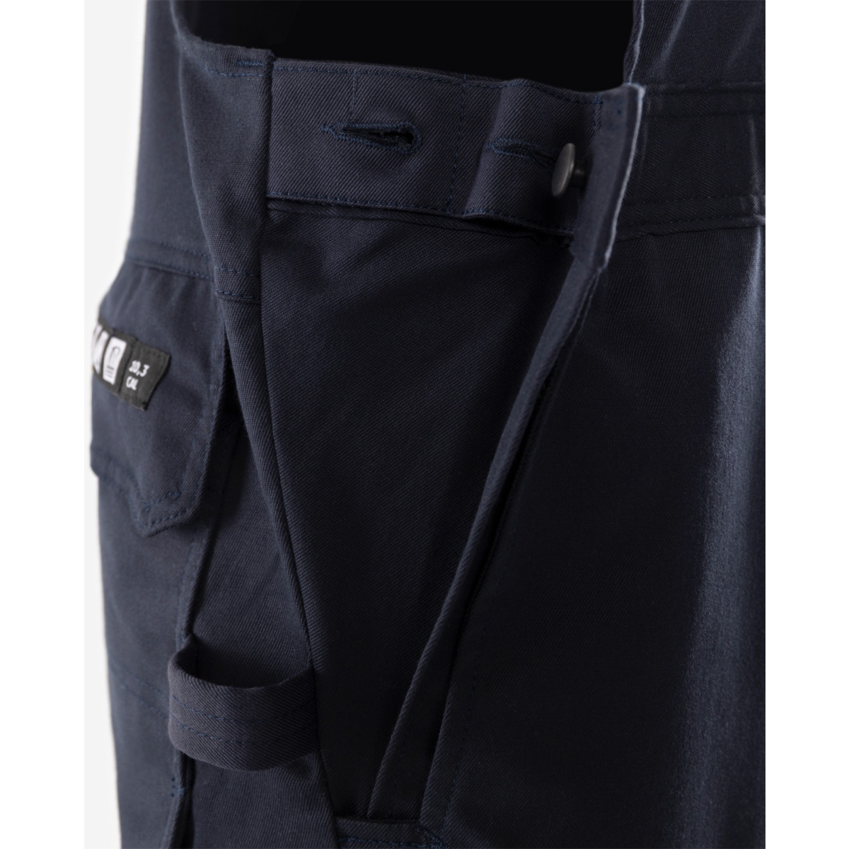 Flamestat high vis stretch bib'n'brace class 1 2168 ATHF