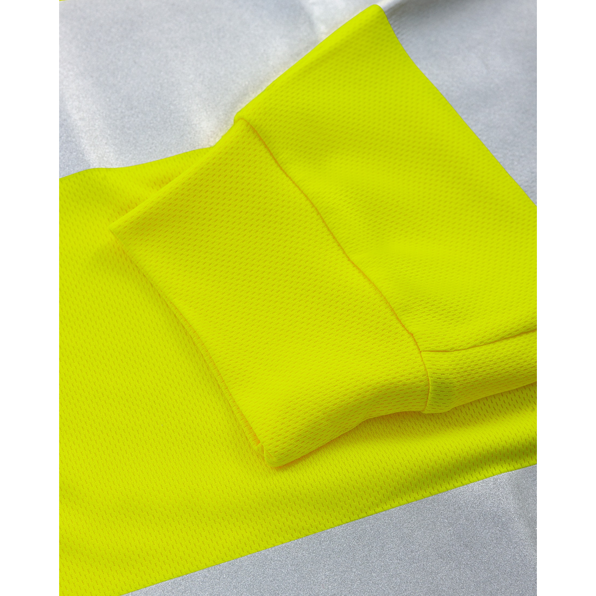 High vis long sleeve polo shirt class 3 7864 GPST