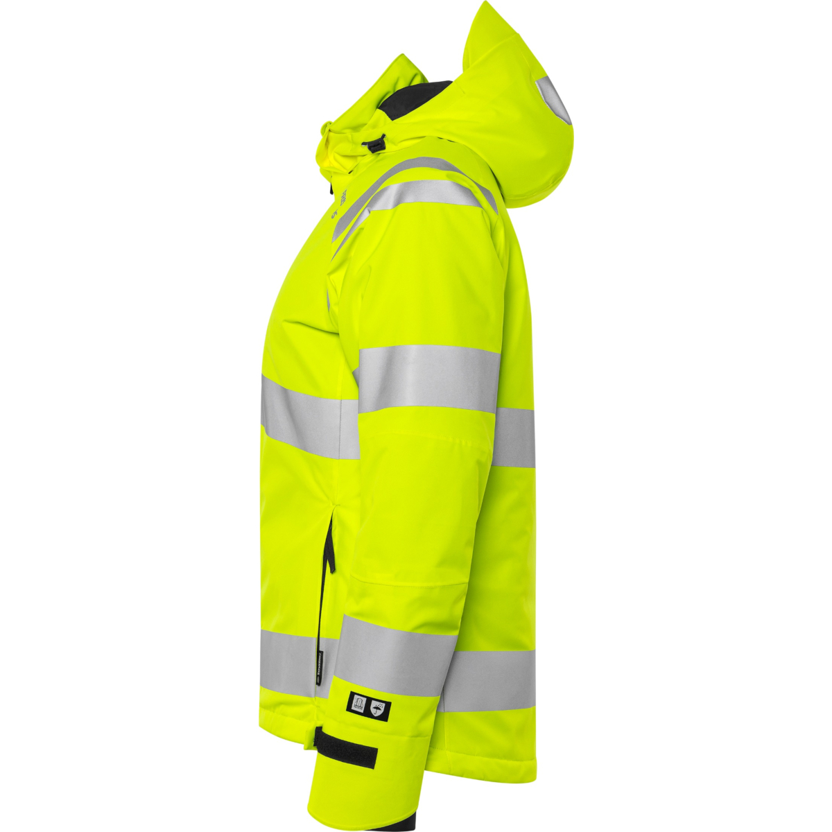 High vis stretch winter jacket woman class 3 4683 GLPS