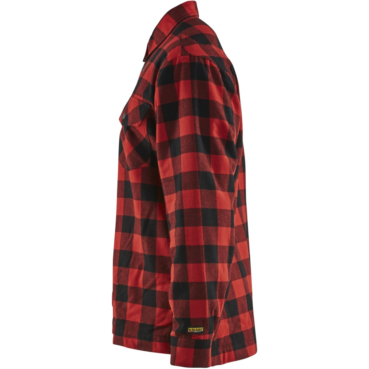 Lined flannel shirt
