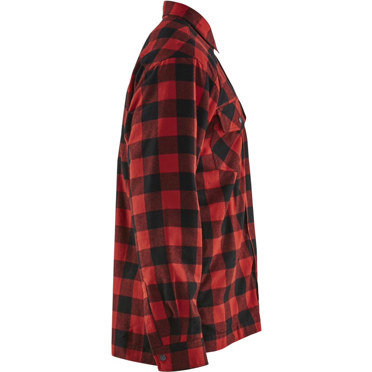 Lined flannel shirt