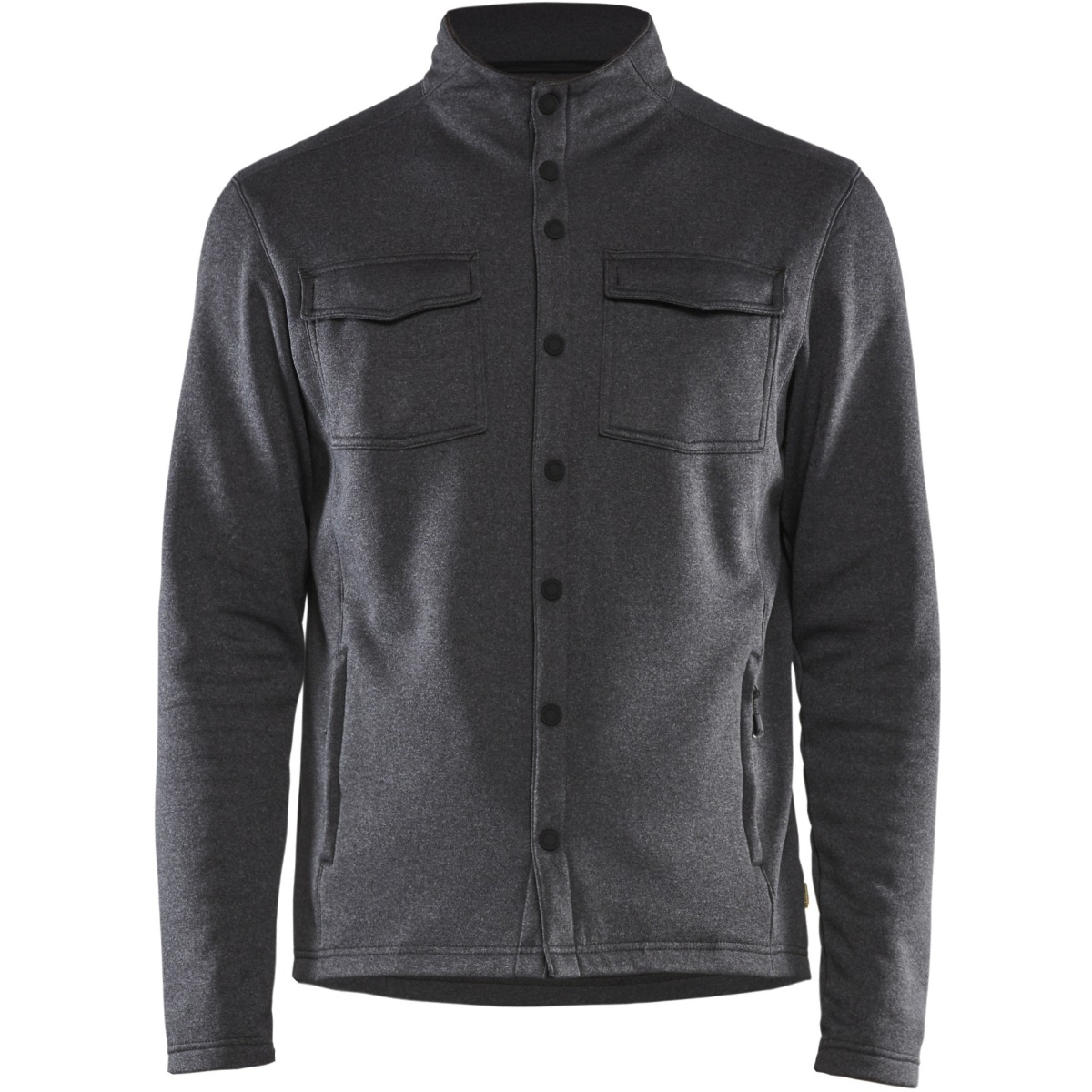 Pique fleece shirt jacket