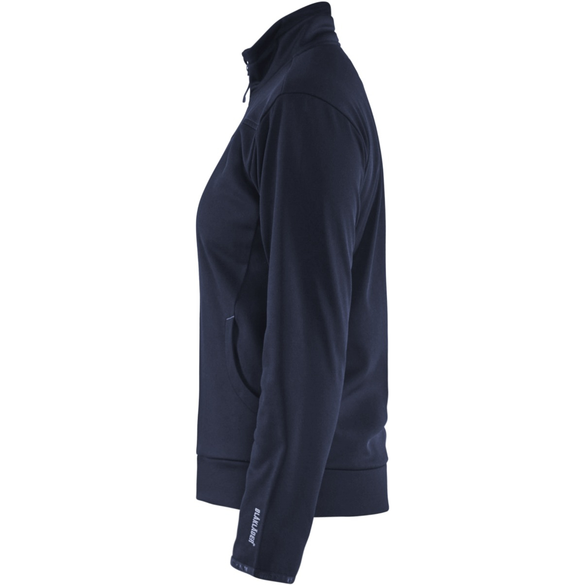 Ladies sweatshirt with full zip