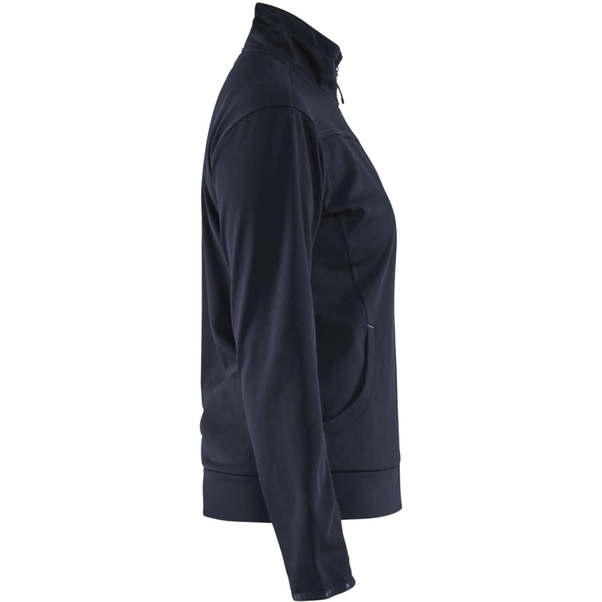 Ladies sweatshirt with full zip