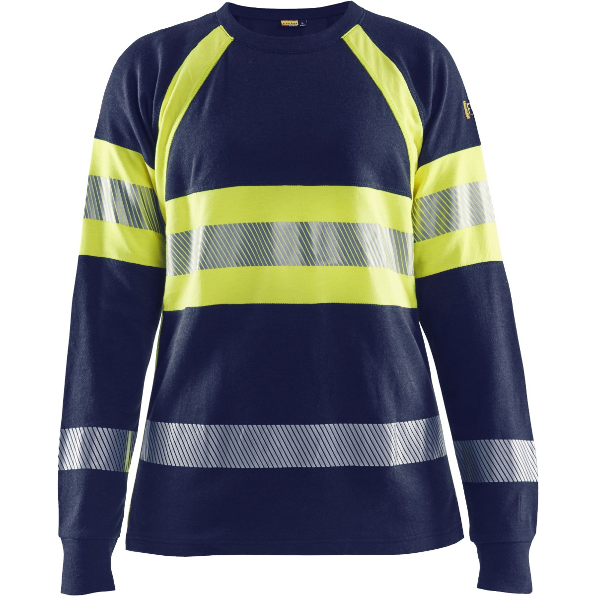 Flame retardant long-sleeve women's t-shirt