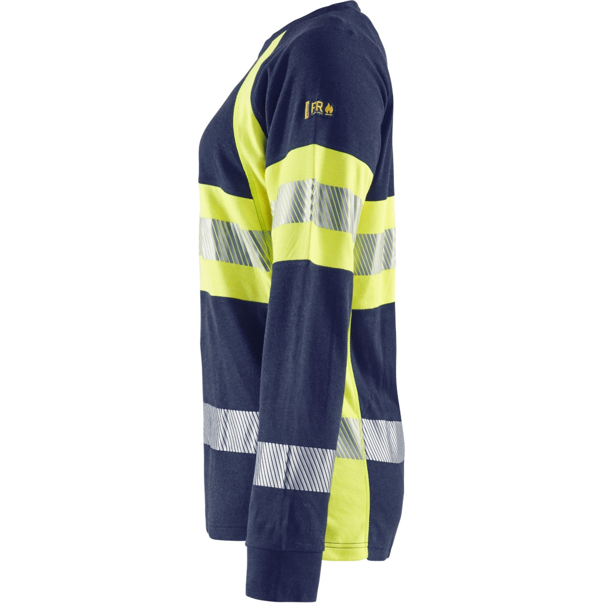 Flame retardant long-sleeve women's t-shirt