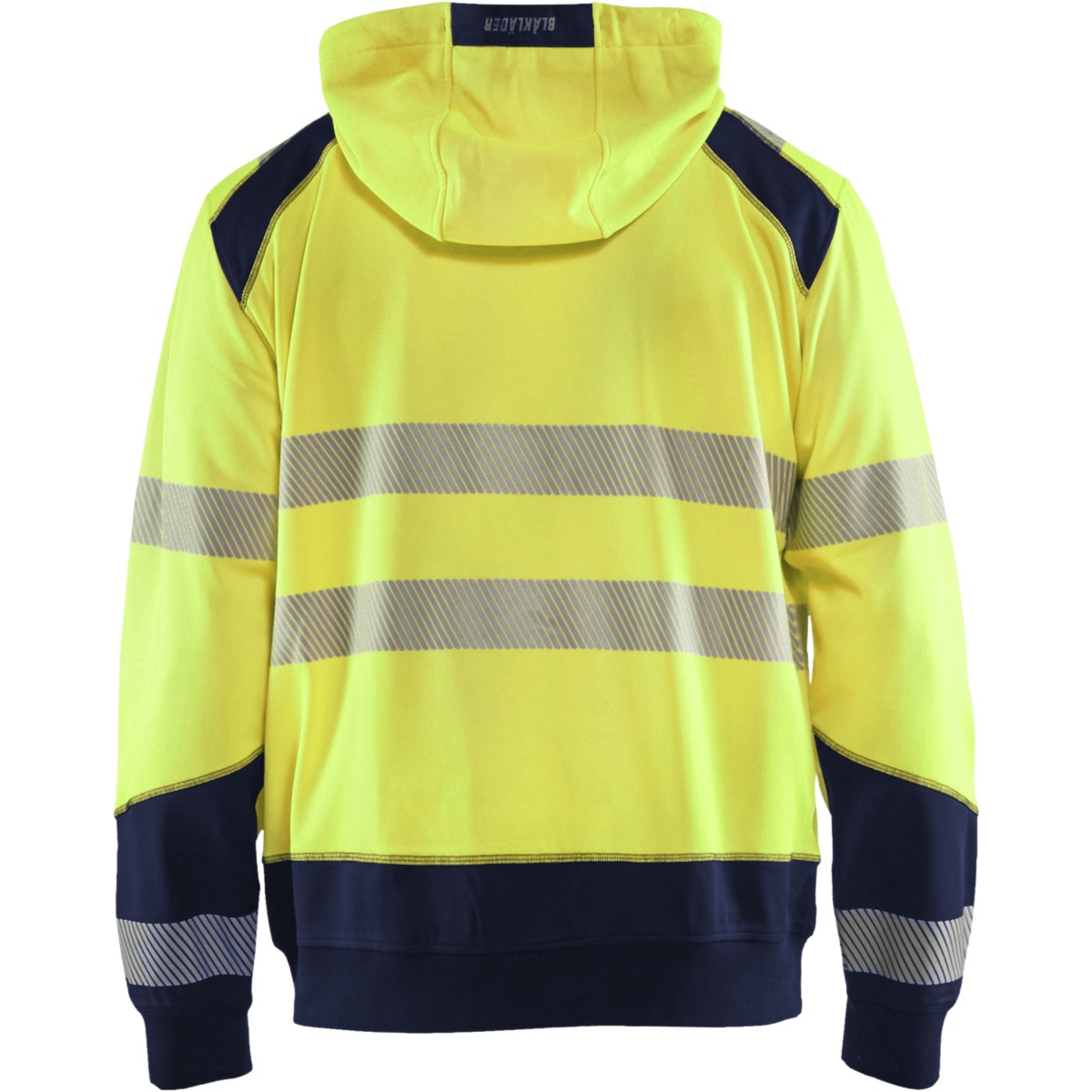High vis hooded sweater