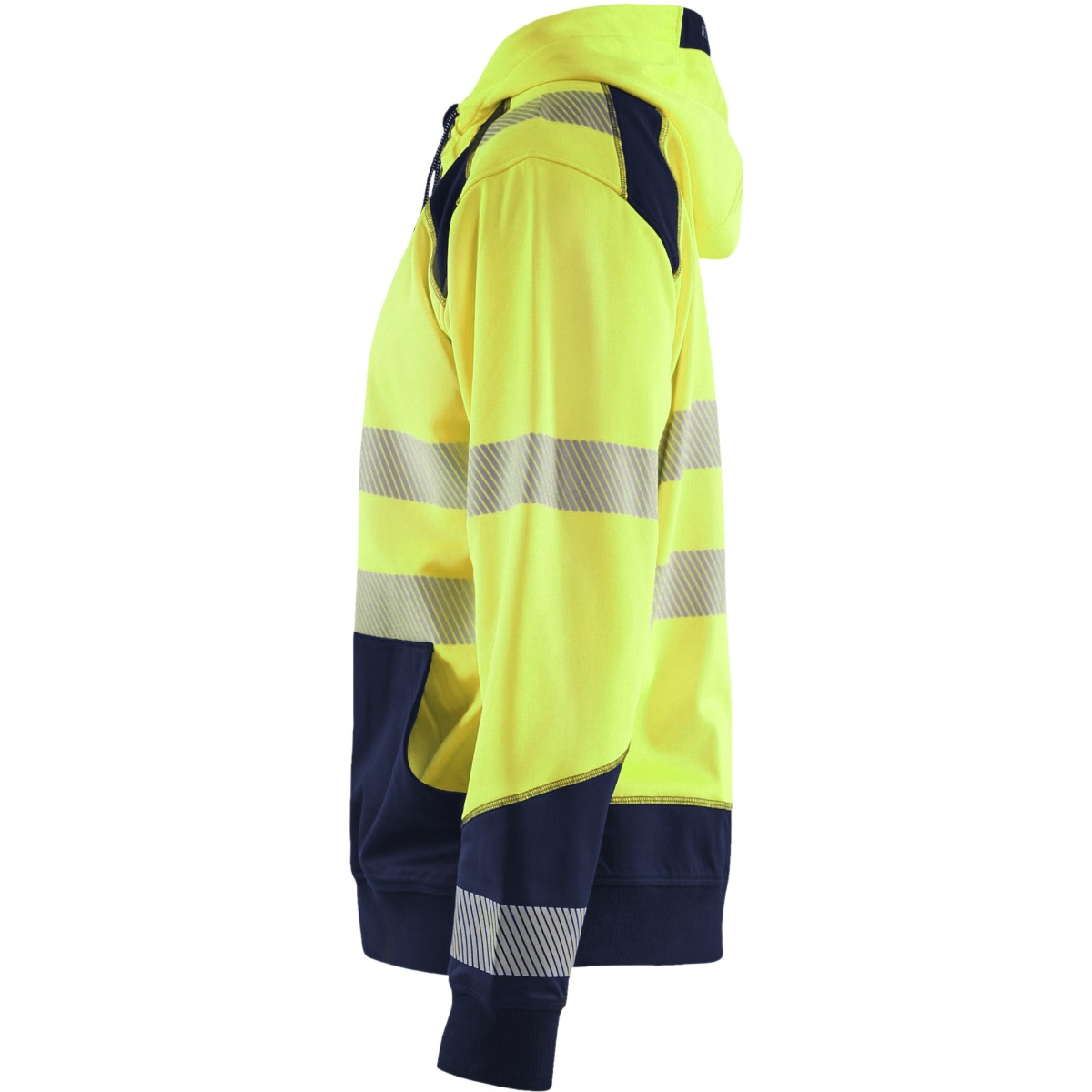 High vis hooded sweater