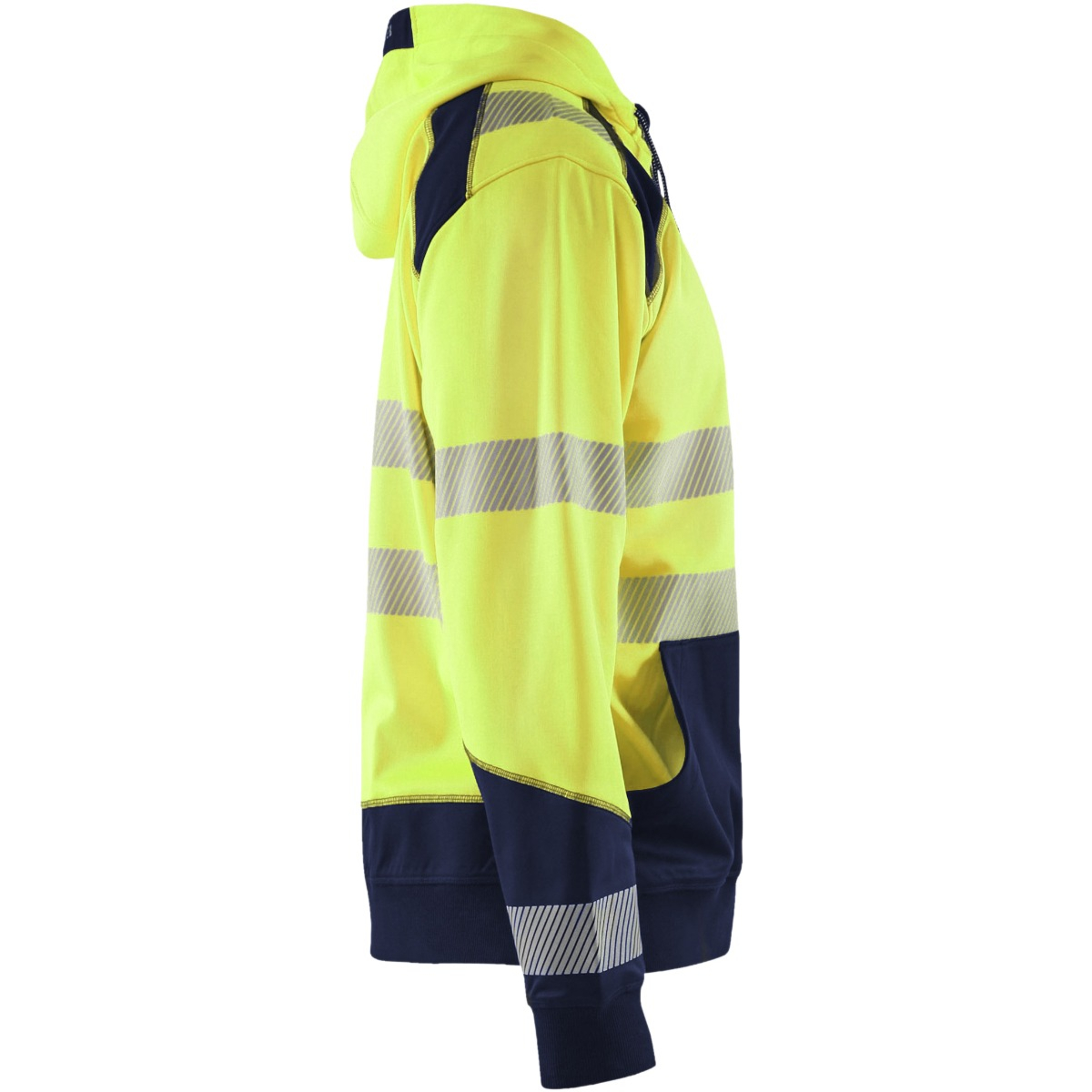 High vis hooded sweater