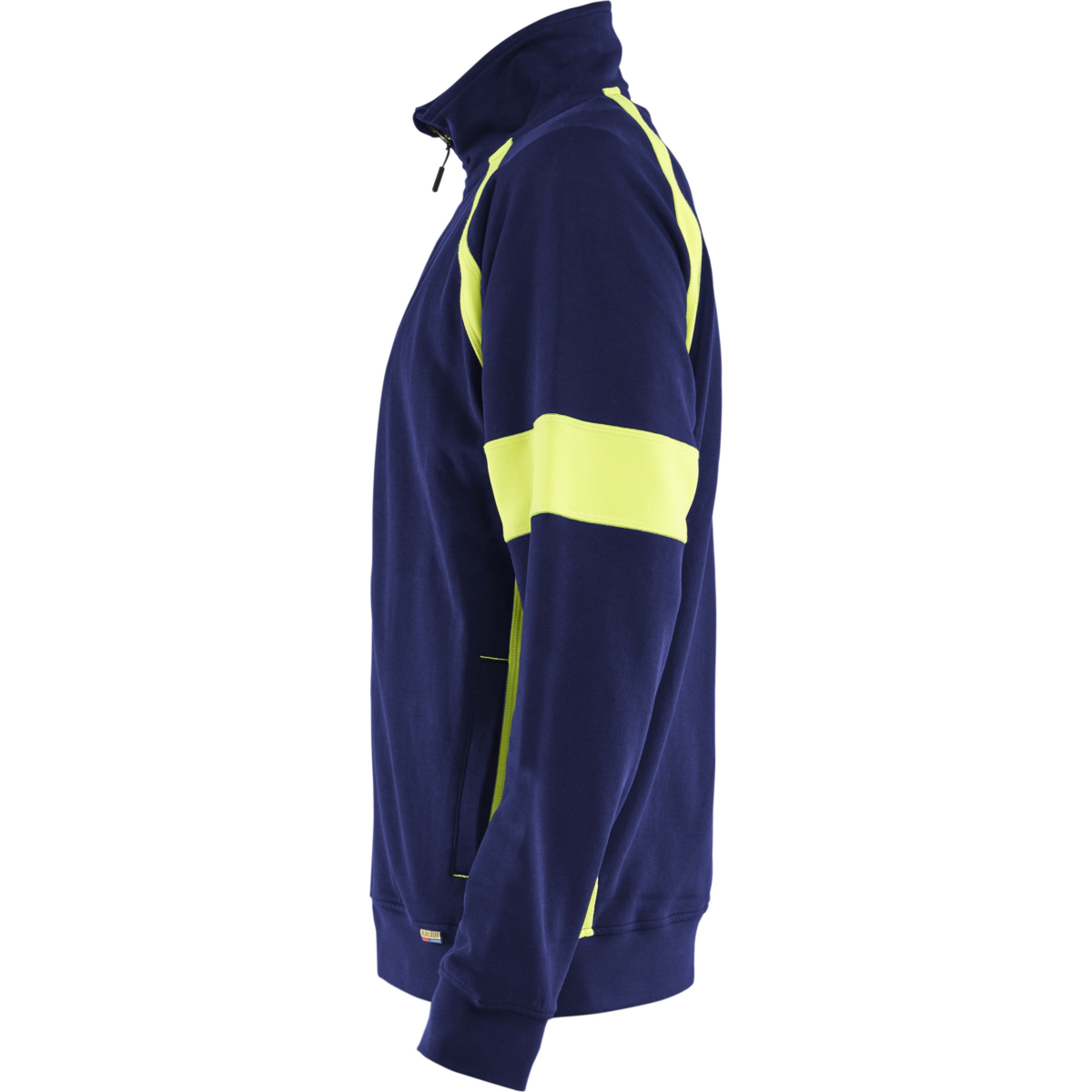 Sweatshirt with Hi-vis Full Zip