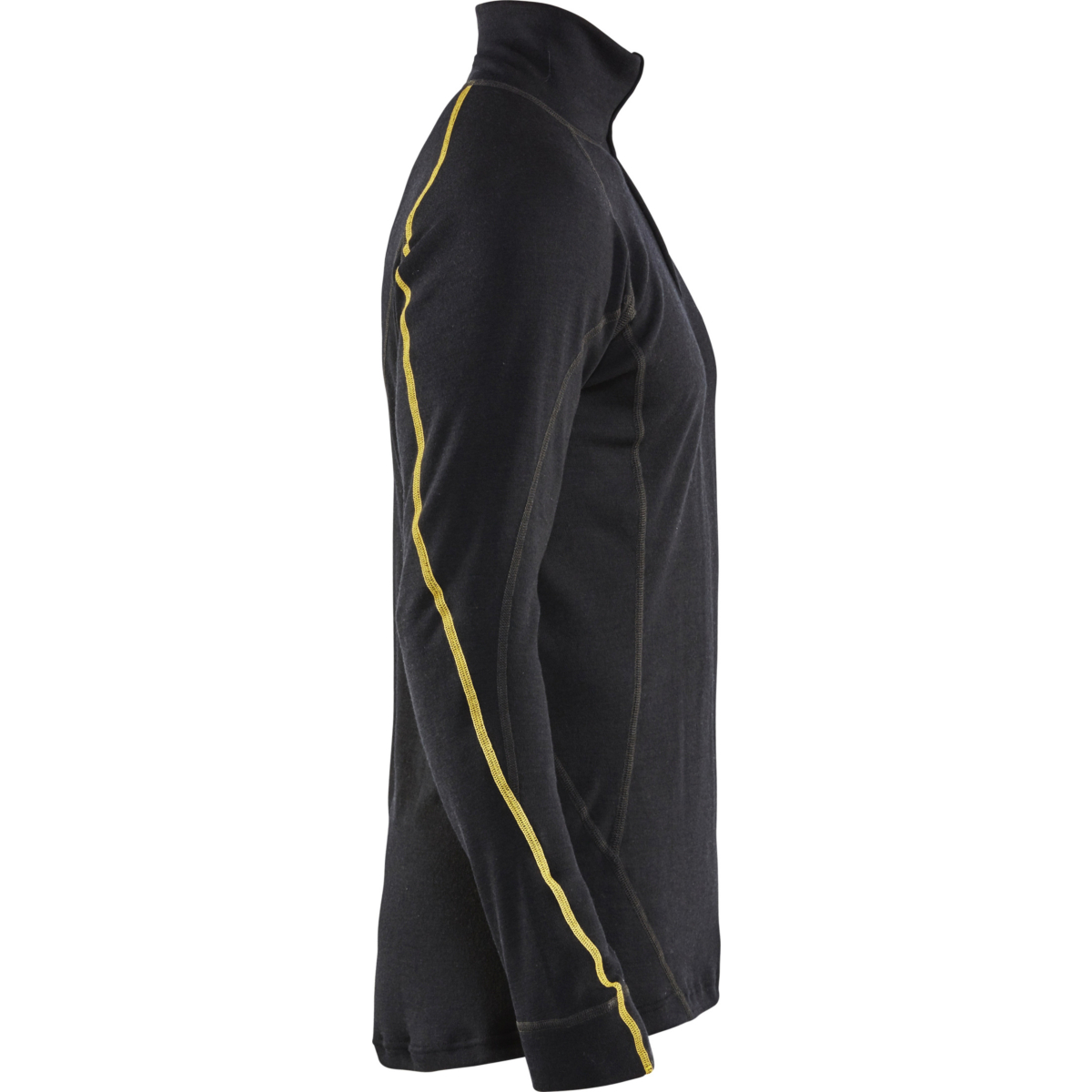 4796 Flame resistant underwear top half zip, 68% merino wool