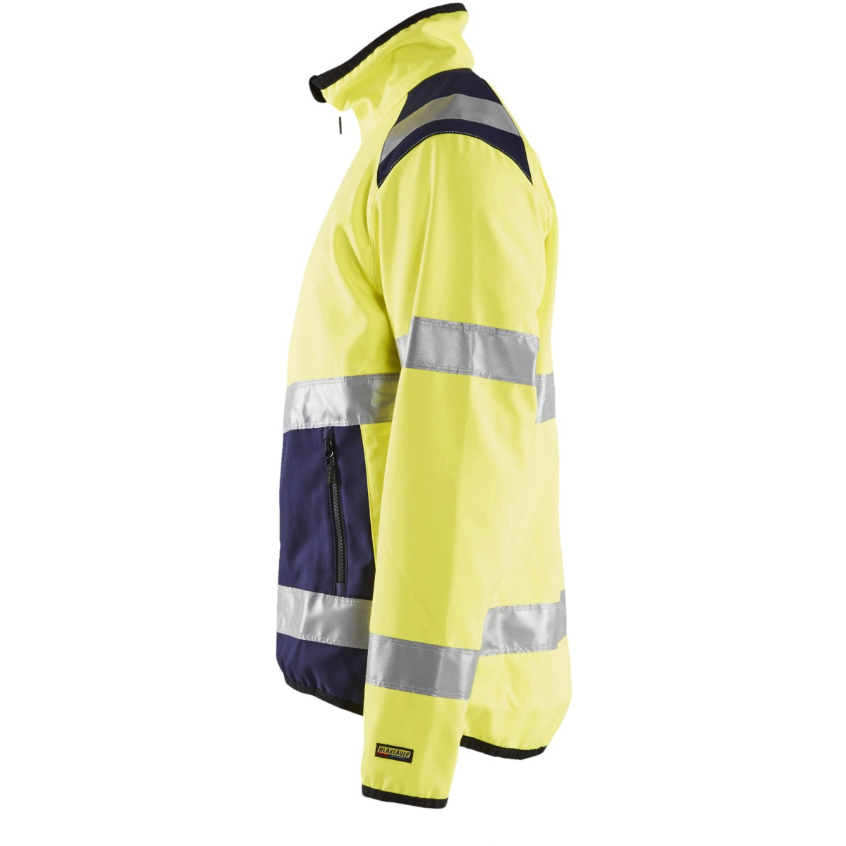 High vis softshell jacket