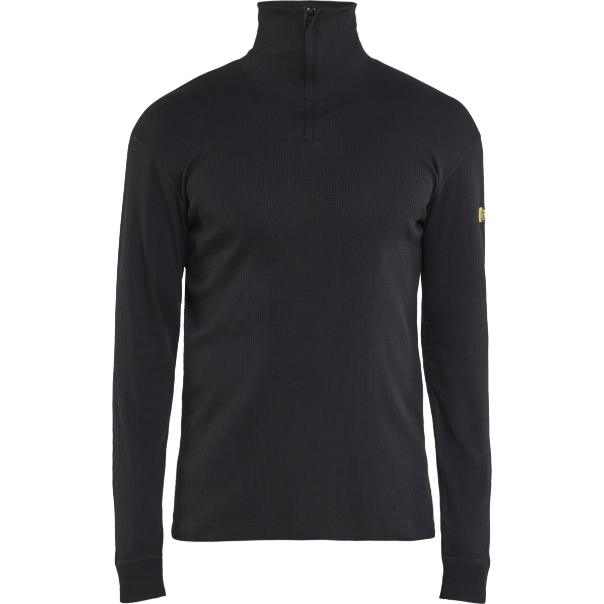 4898 Flame resistant basic zip neck