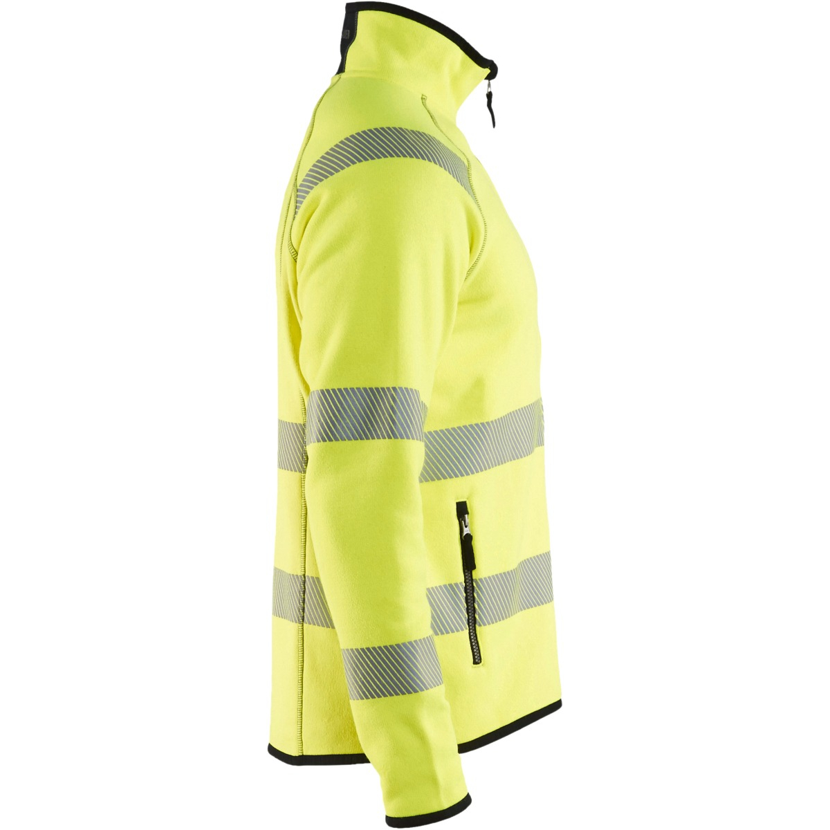Knitted high vis jacket