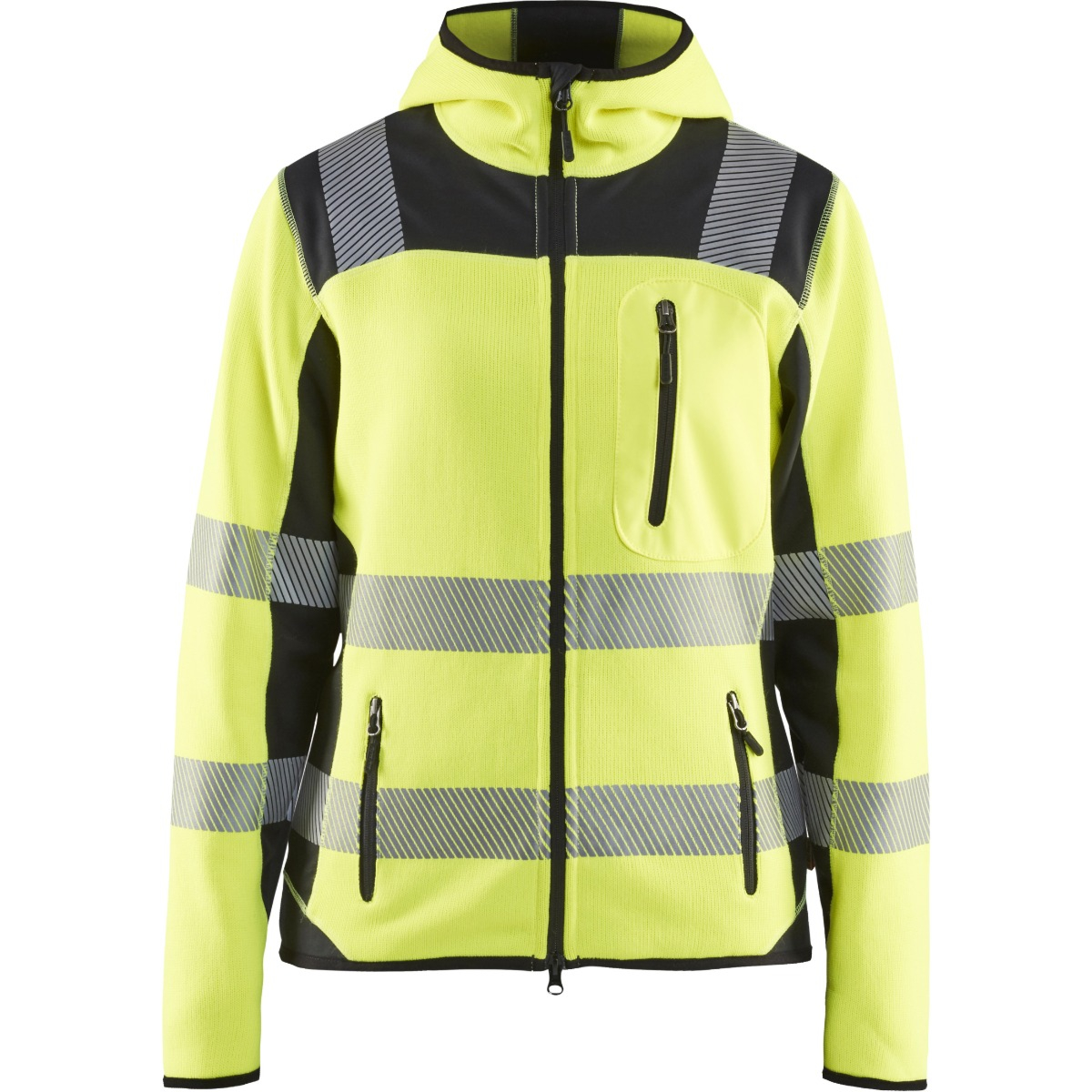 Ladies hi-vis knitted jacket