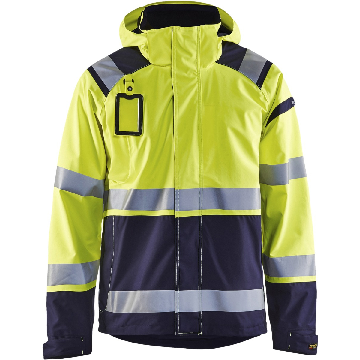 High vis shell jacket