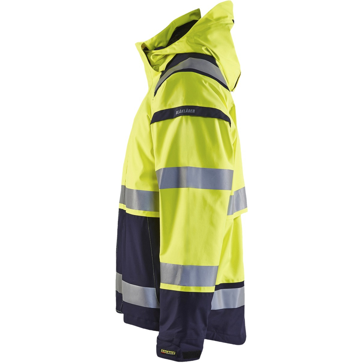 High vis shell jacket