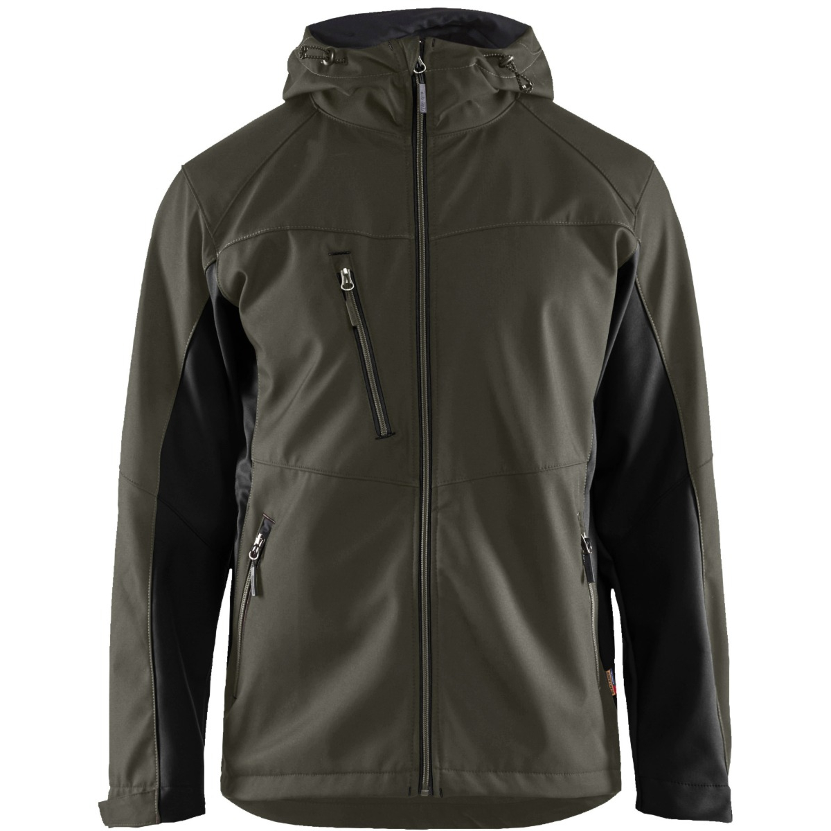 Softshell jacket with hood