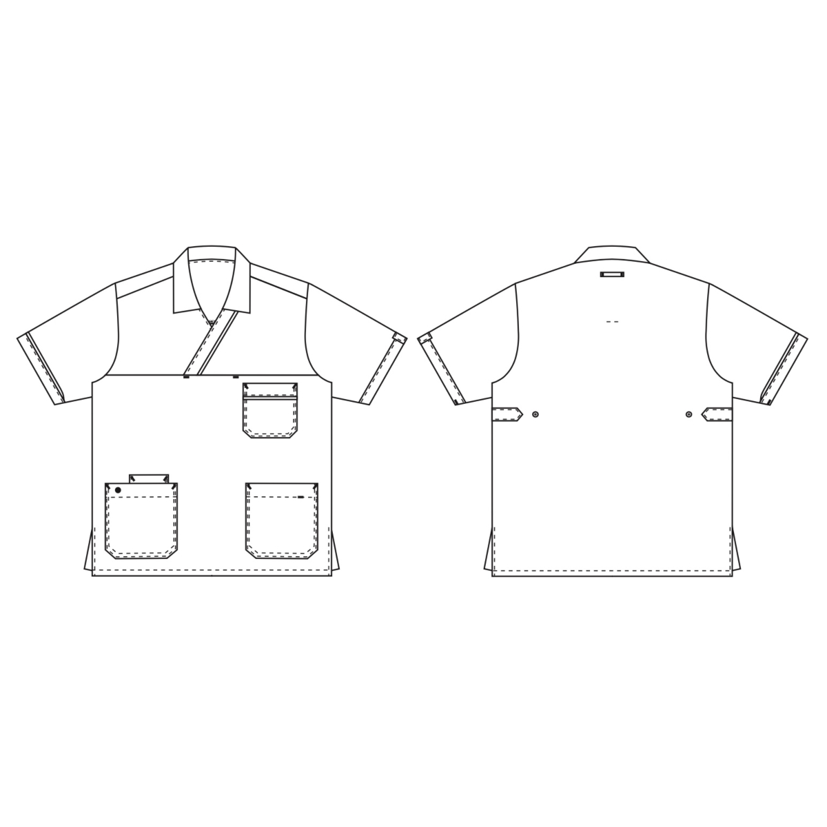 Unisex smock, Tennis