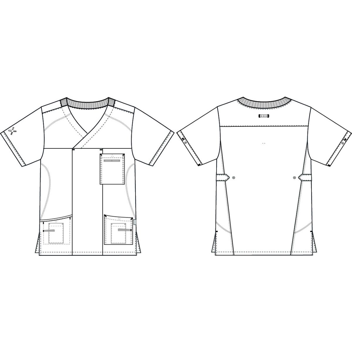 Unisex smock, Sporty