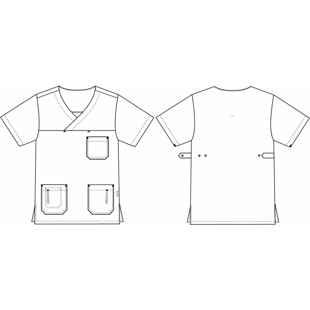 Unisex smock, Charisma Premium