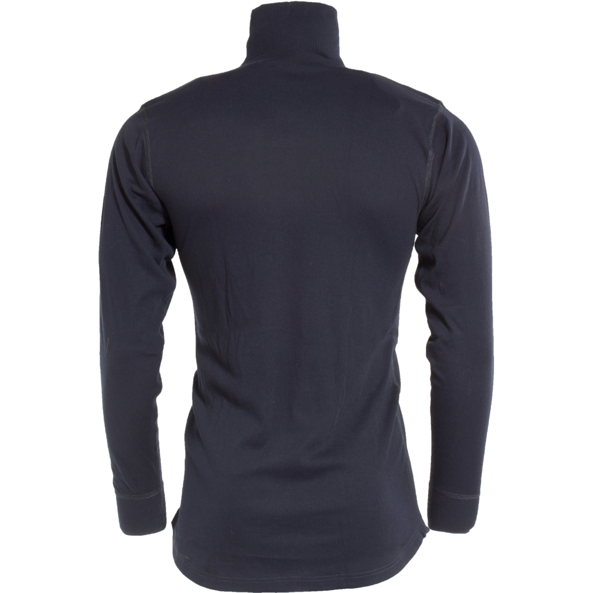 Flame retardant turtleneck, short zip