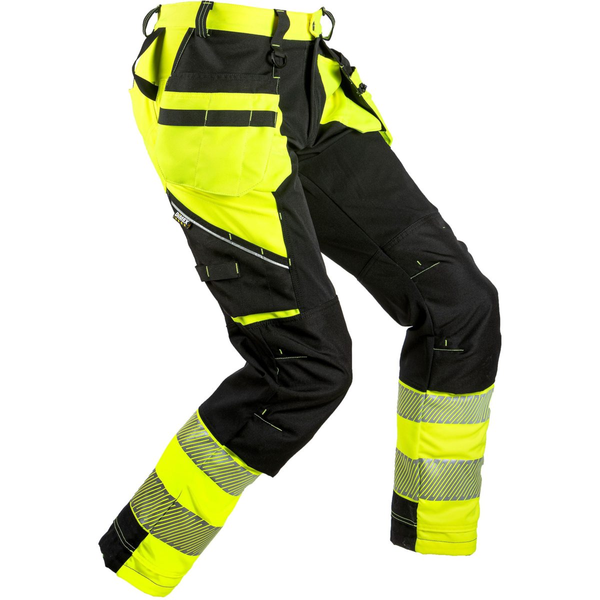 Superstretch trousers with hanging pockets 6085Y