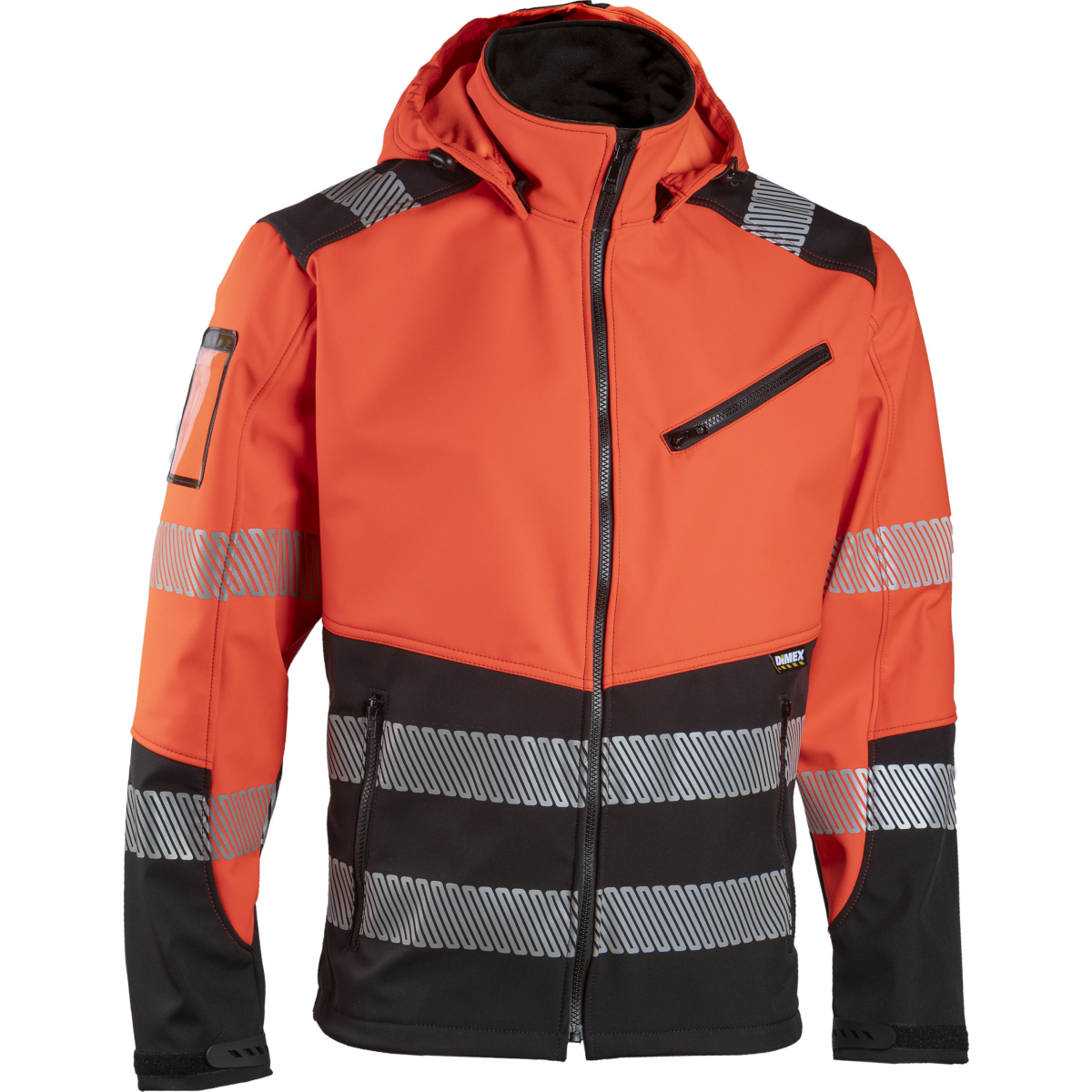 6099E Safety softshell jacket, 2 layers