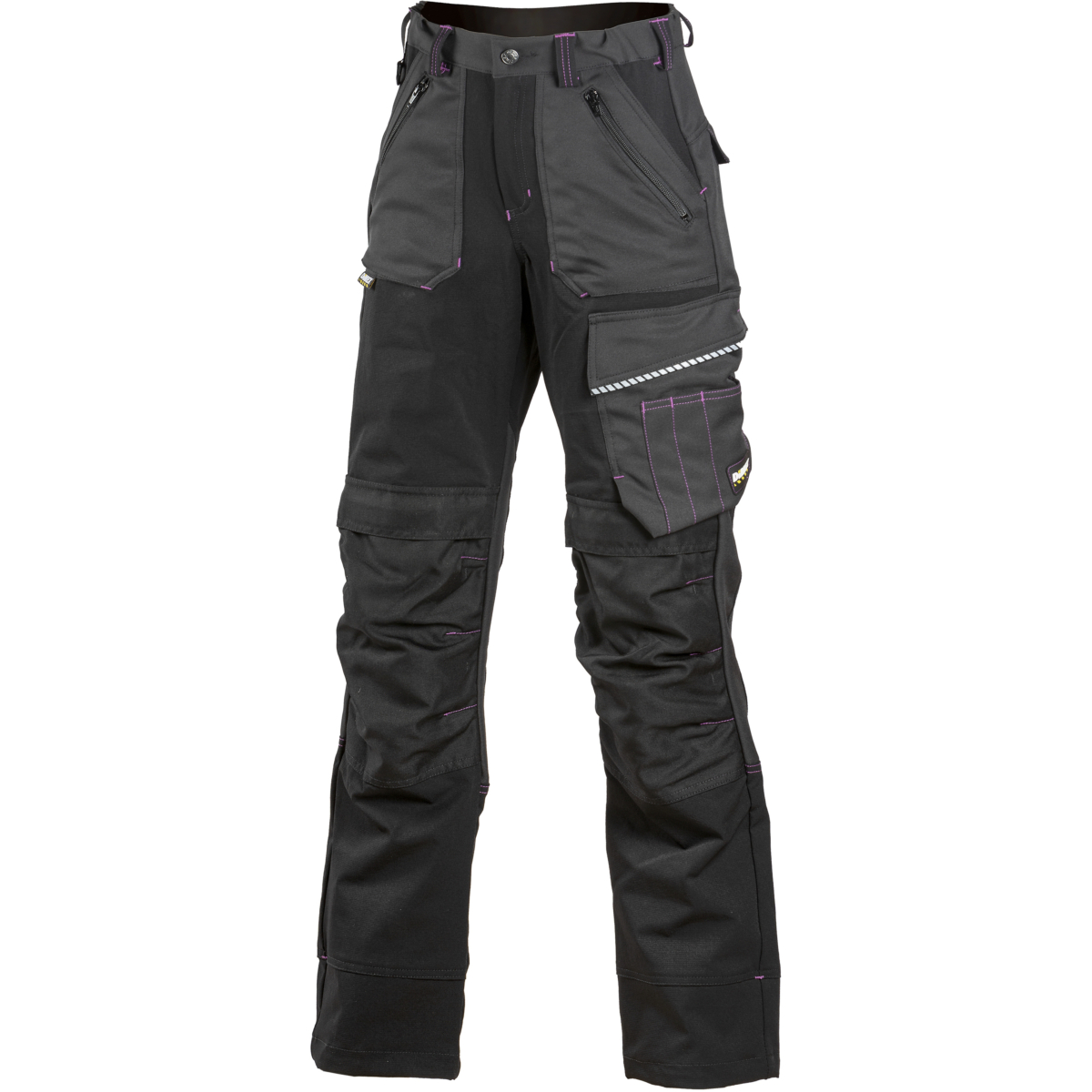 Women’s superstretch trousers with knee pad pockets 6143