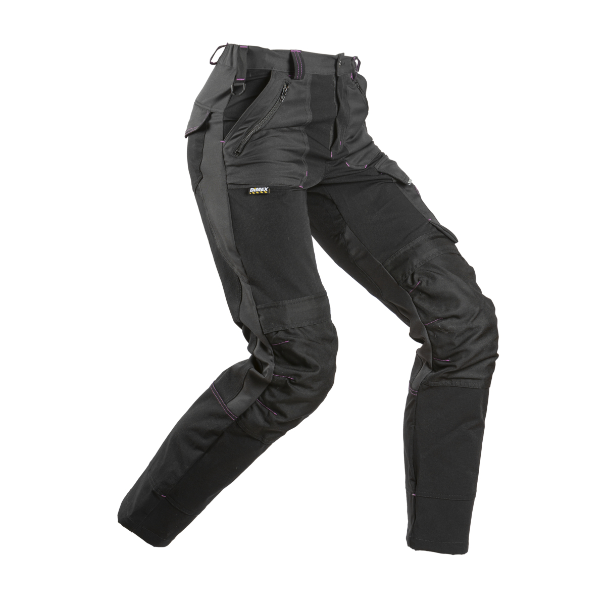 Women’s superstretch trousers with knee pad pockets 6143