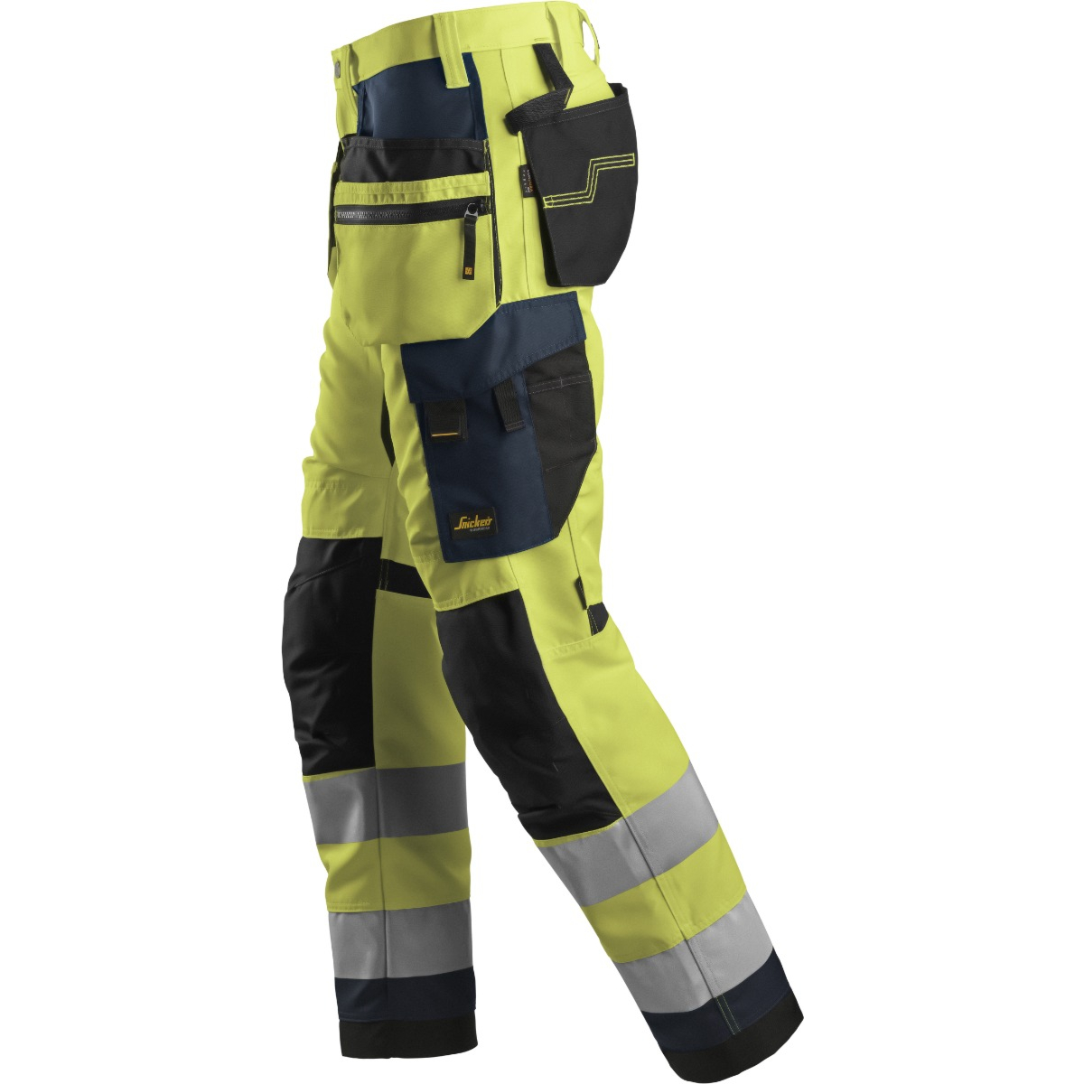 High-Vis Work Trousers+ Holster Pockets Class 2