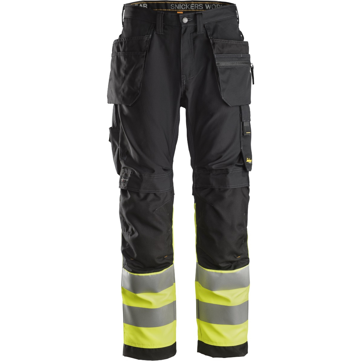 High-Vis Work Trousers+ Holster Pockets Class 1
