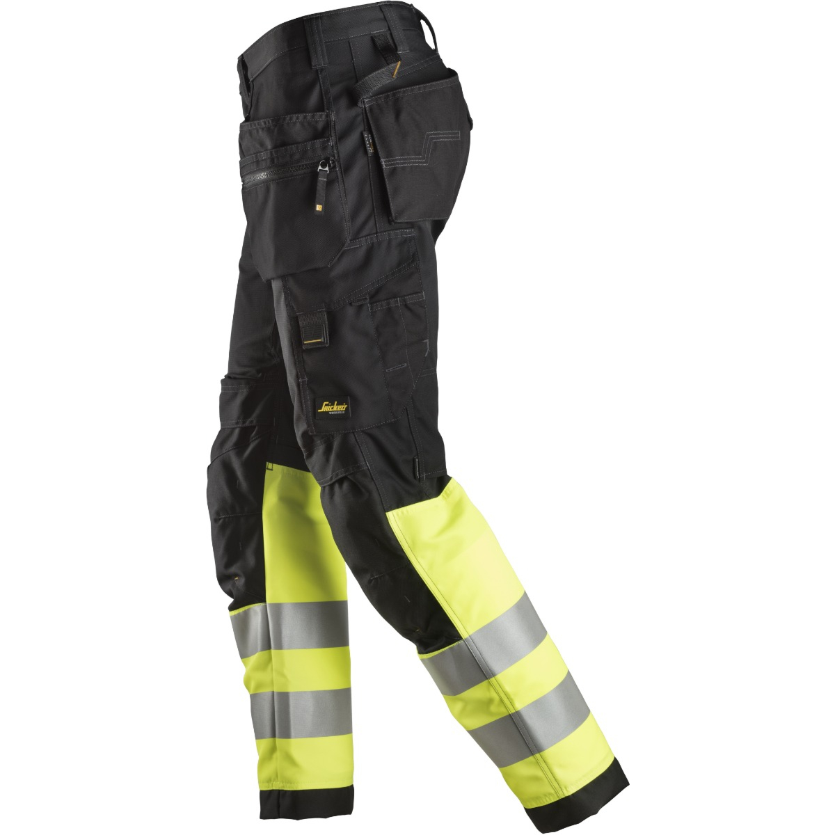High-Vis Work Trousers+ Holster Pockets Class 1