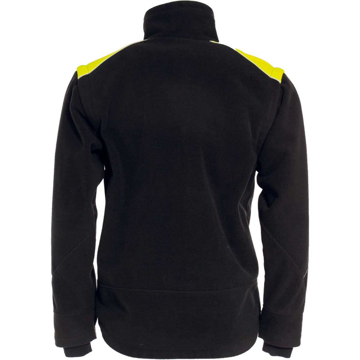 Functional fleece jacket with detachable sleeves
