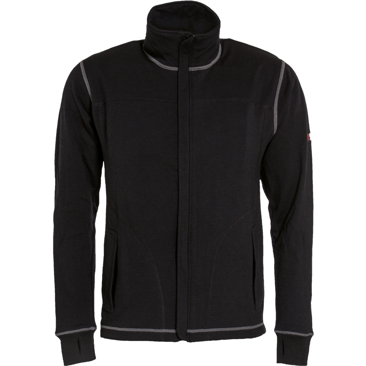 Flame retardant cardigan