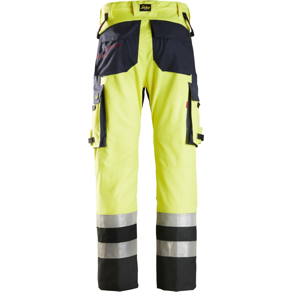 Trousers Reinforced front of leg, High-Vis Class 1